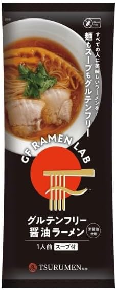 GF Ramen Lab Gluten Free Shoyu Ramen Noodle Soup 10pk (Noodle and Soy Sauce Soup)